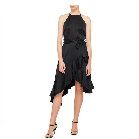zimmermann asymmetric flounce dress Zimmermann Wonderland Flounce Dress | Spliced Floral, One Shoulder,  Asymmetric